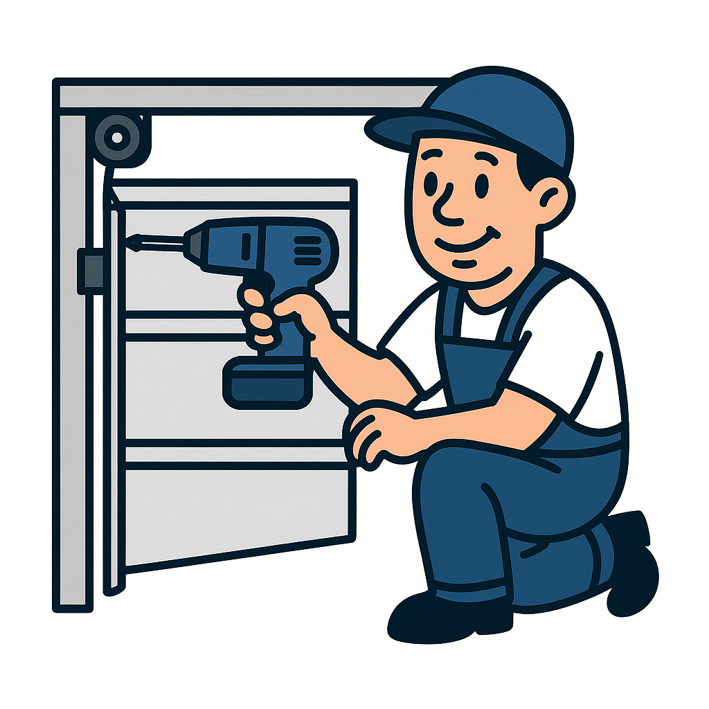Jacksonville garage door repair technician