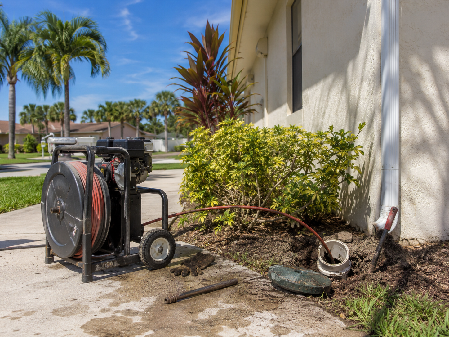 Main sewer line cleaning service in Coral Springs