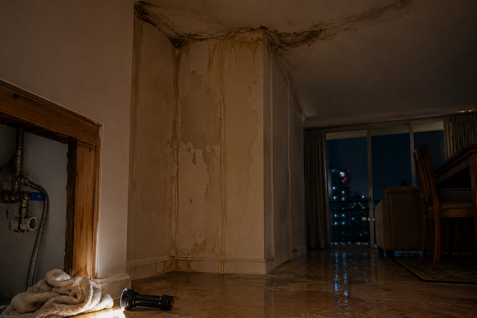 Emergency leak repair service in Fort Lauderdale condo and residential property
