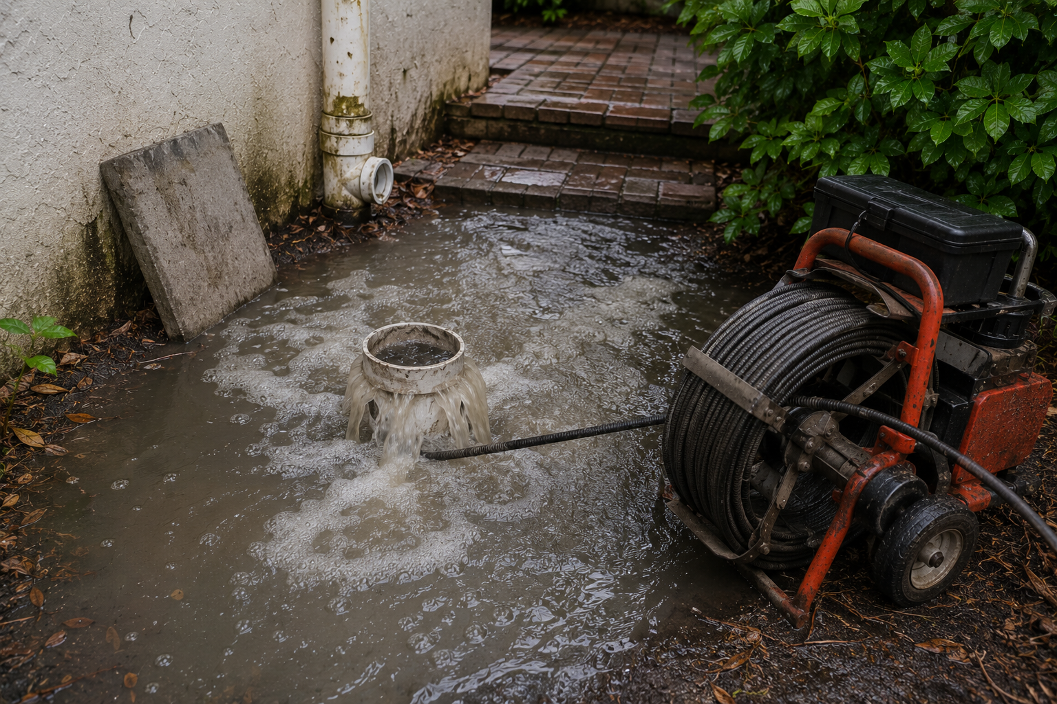 Main sewer backup cleaning service in Fort Lauderdale