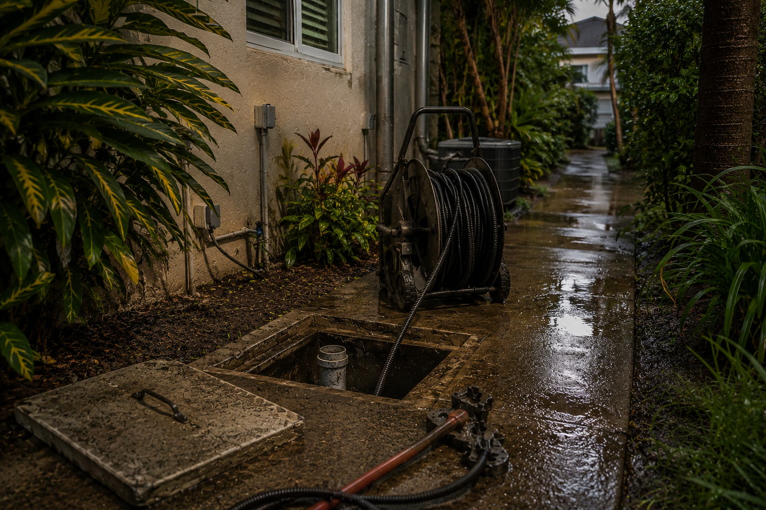 Fort Lauderdale sewer services for underground drain and sewer problems