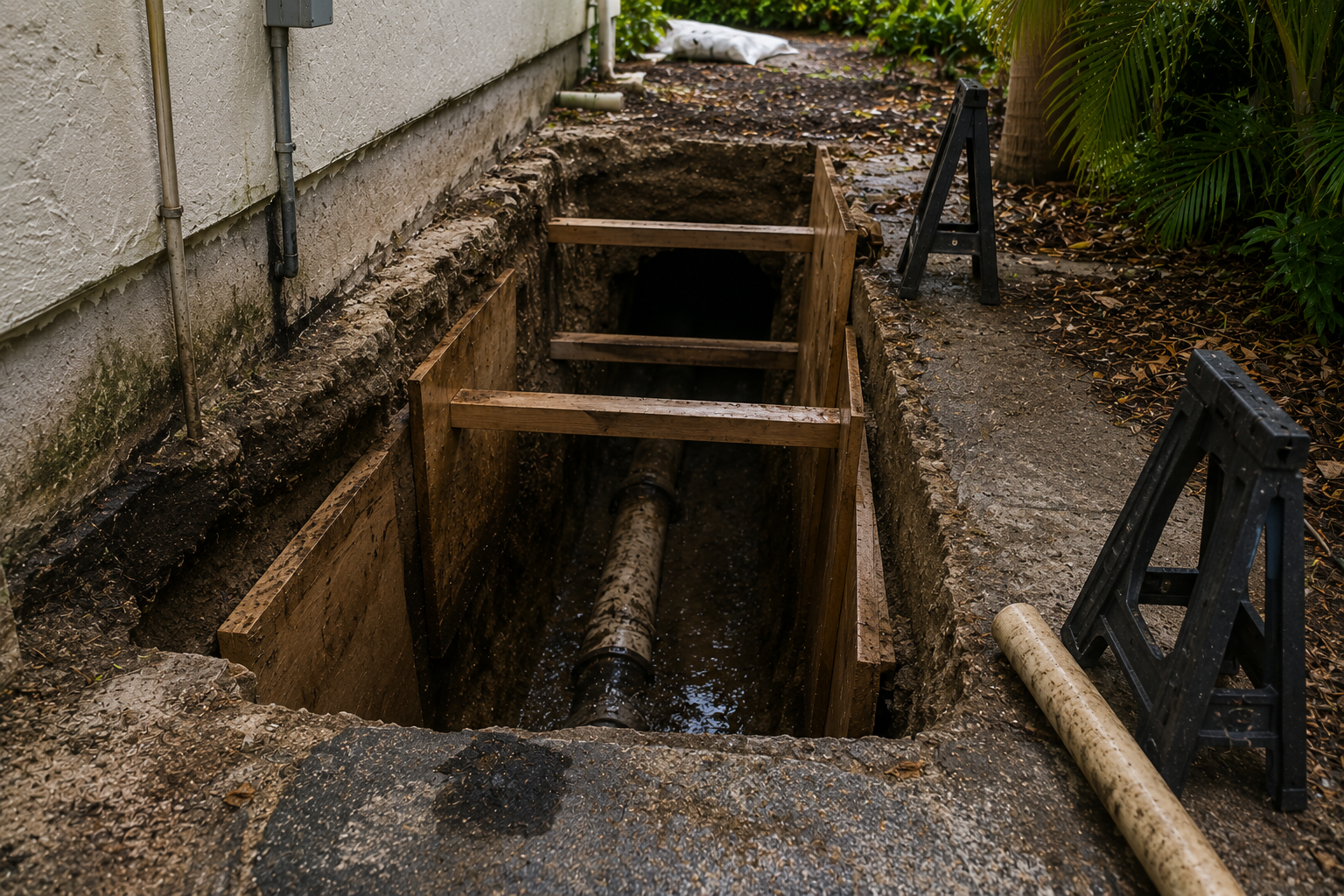 Tunnel plumbing service in Fort Lauderdale